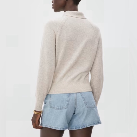 Everlane Women's Sweater in Light Gray - Picture 4 of 6